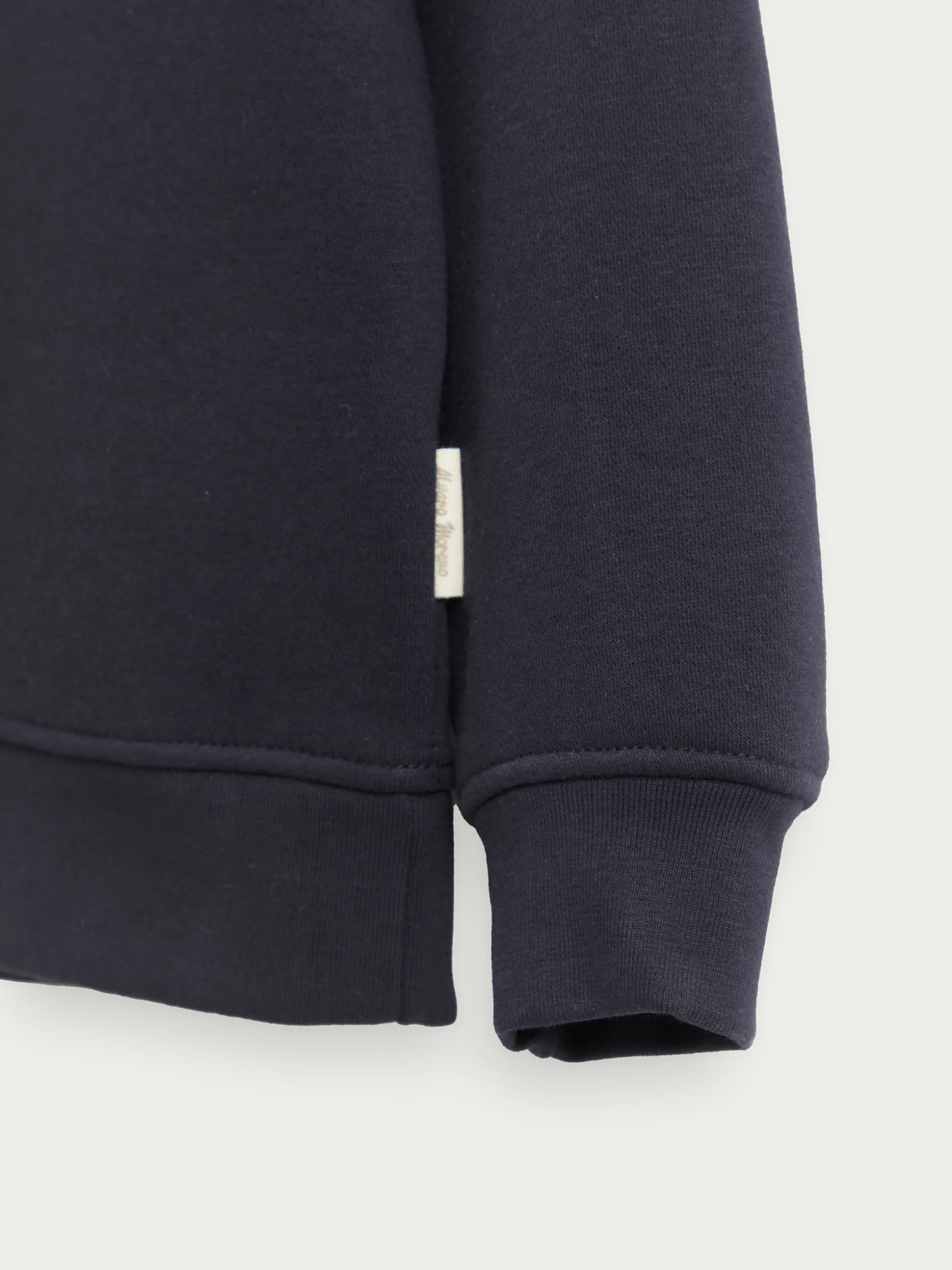 SUDADERA BASICA KIDS AZUL MARINO