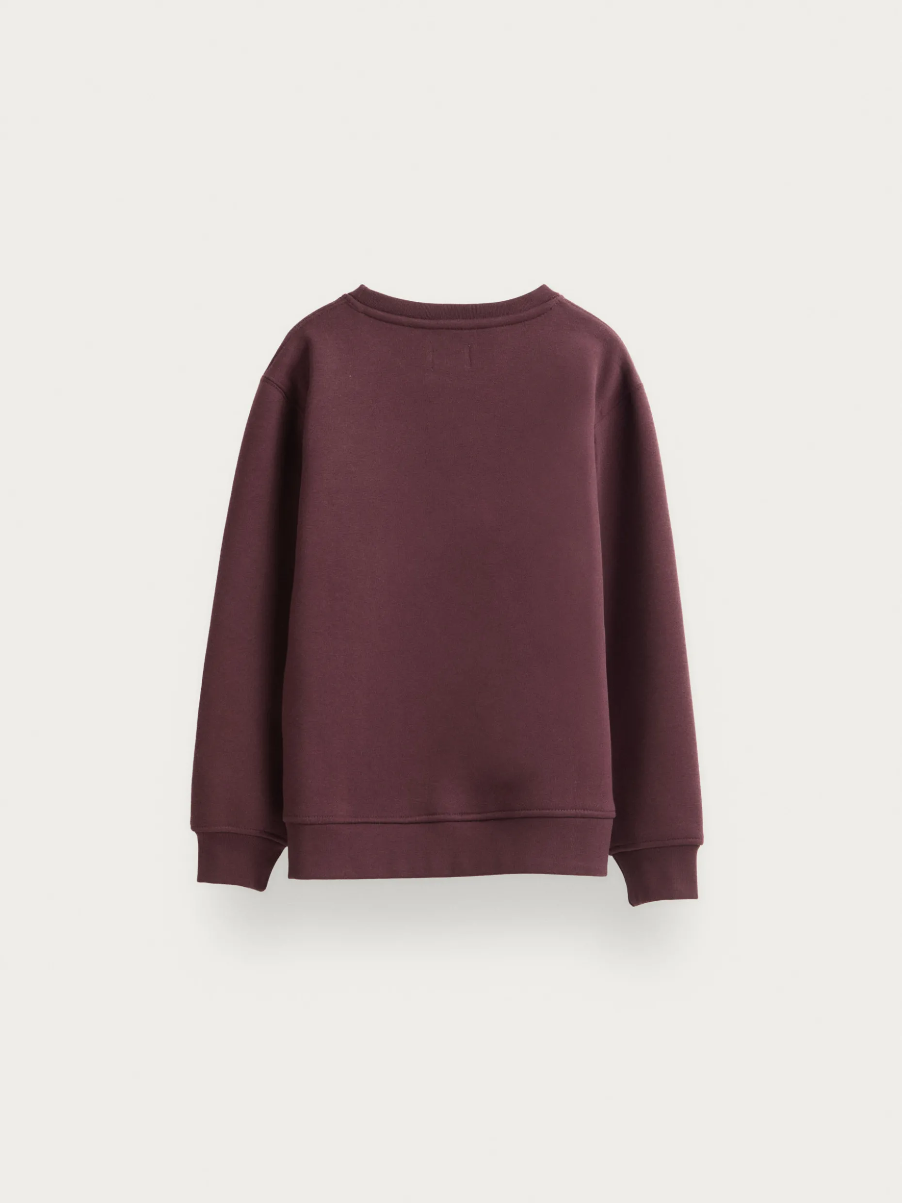 SUDADERA BASICA KIDS BURDEOS