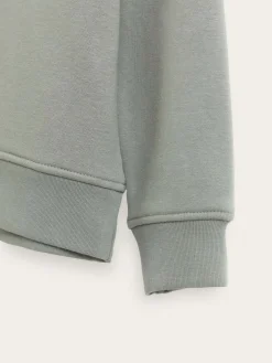 SUDADERA BASICA KIDS VERDE