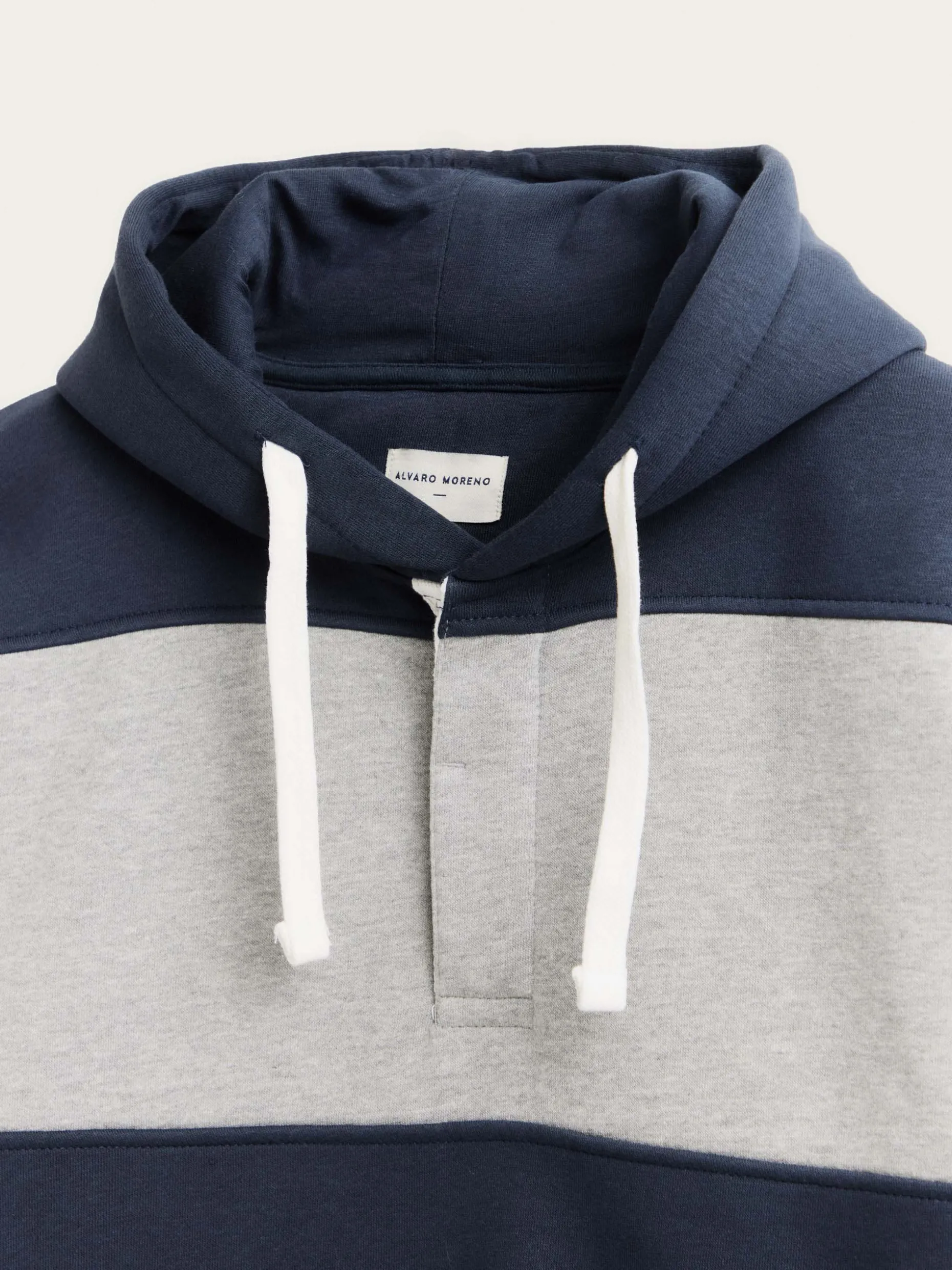 SUDADERA CASUAL AZUL MARINO