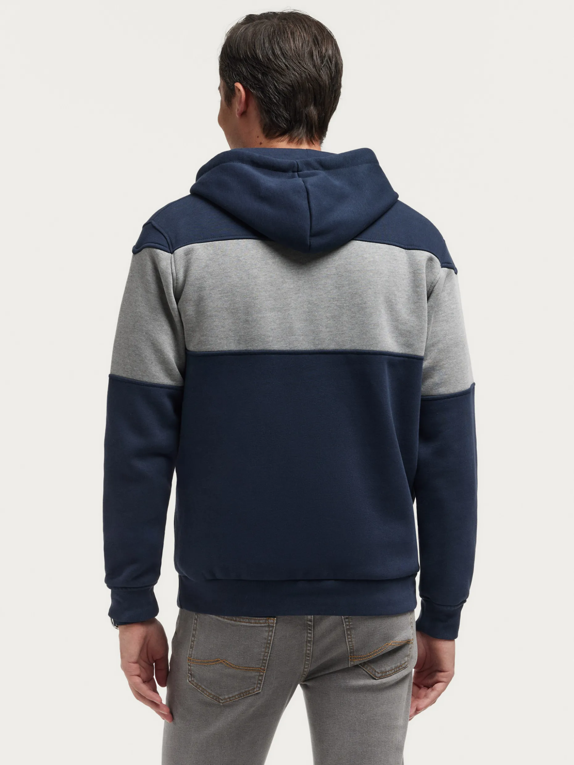 SUDADERA CASUAL AZUL MARINO