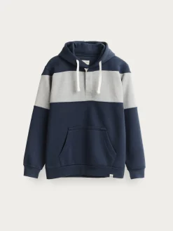SUDADERA CASUAL AZUL MARINO