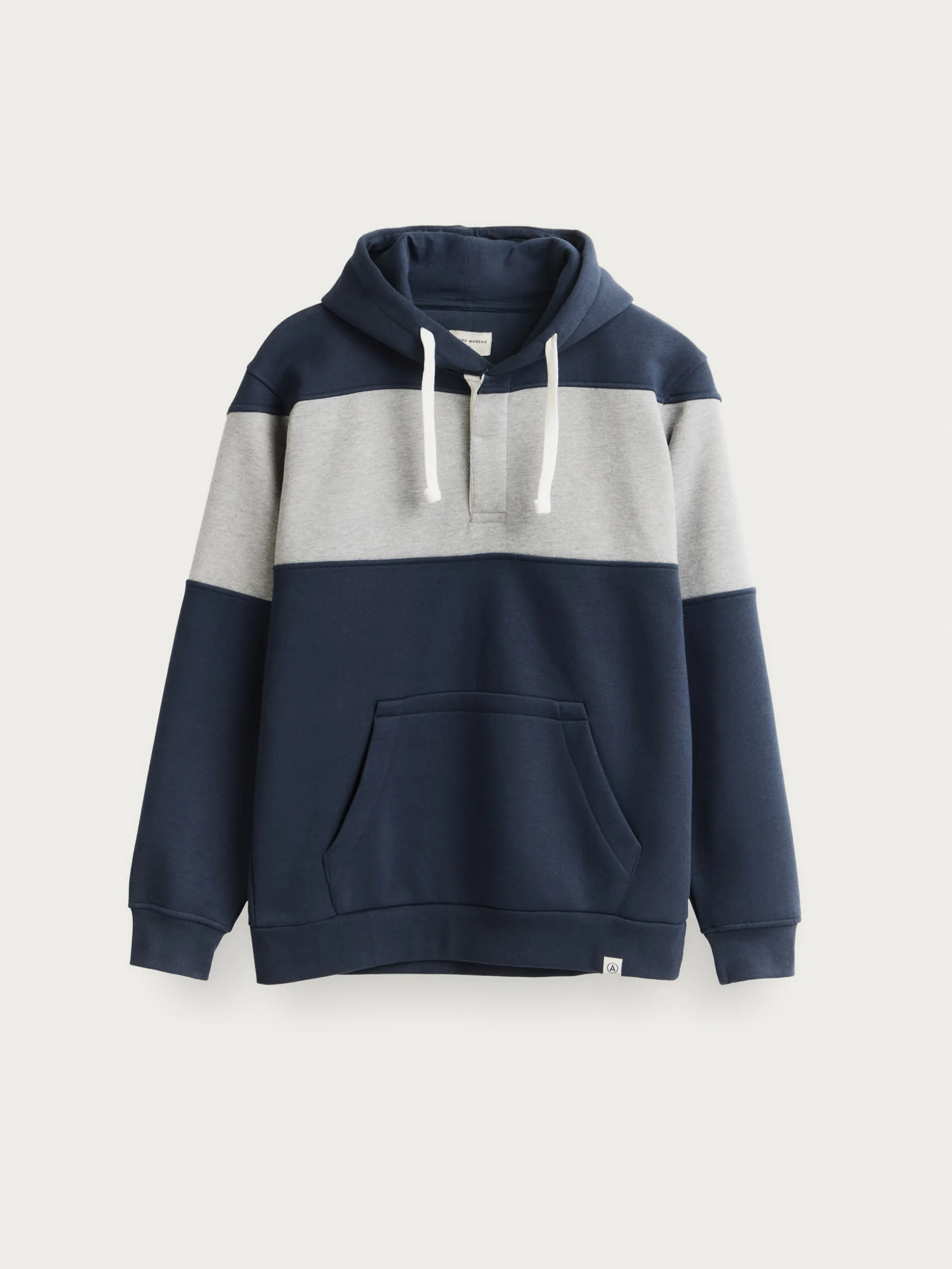 SUDADERA CASUAL AZUL MARINO