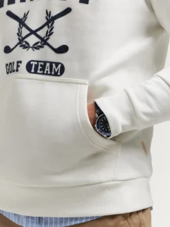 SUDADERA GOLF BLANCO