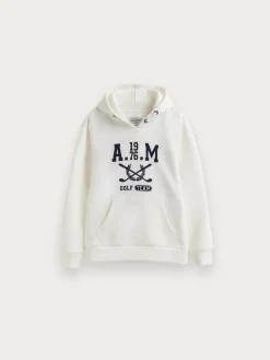 SUDADERA GOLF KIDS BLANCO