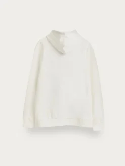 SUDADERA LOGO BLANCO