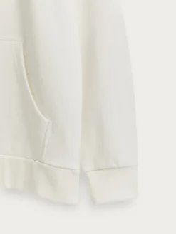 SUDADERA LOGO BLANCO