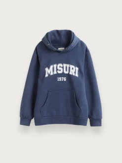 SUDADERA MISURI KIDS AZUL MARINO