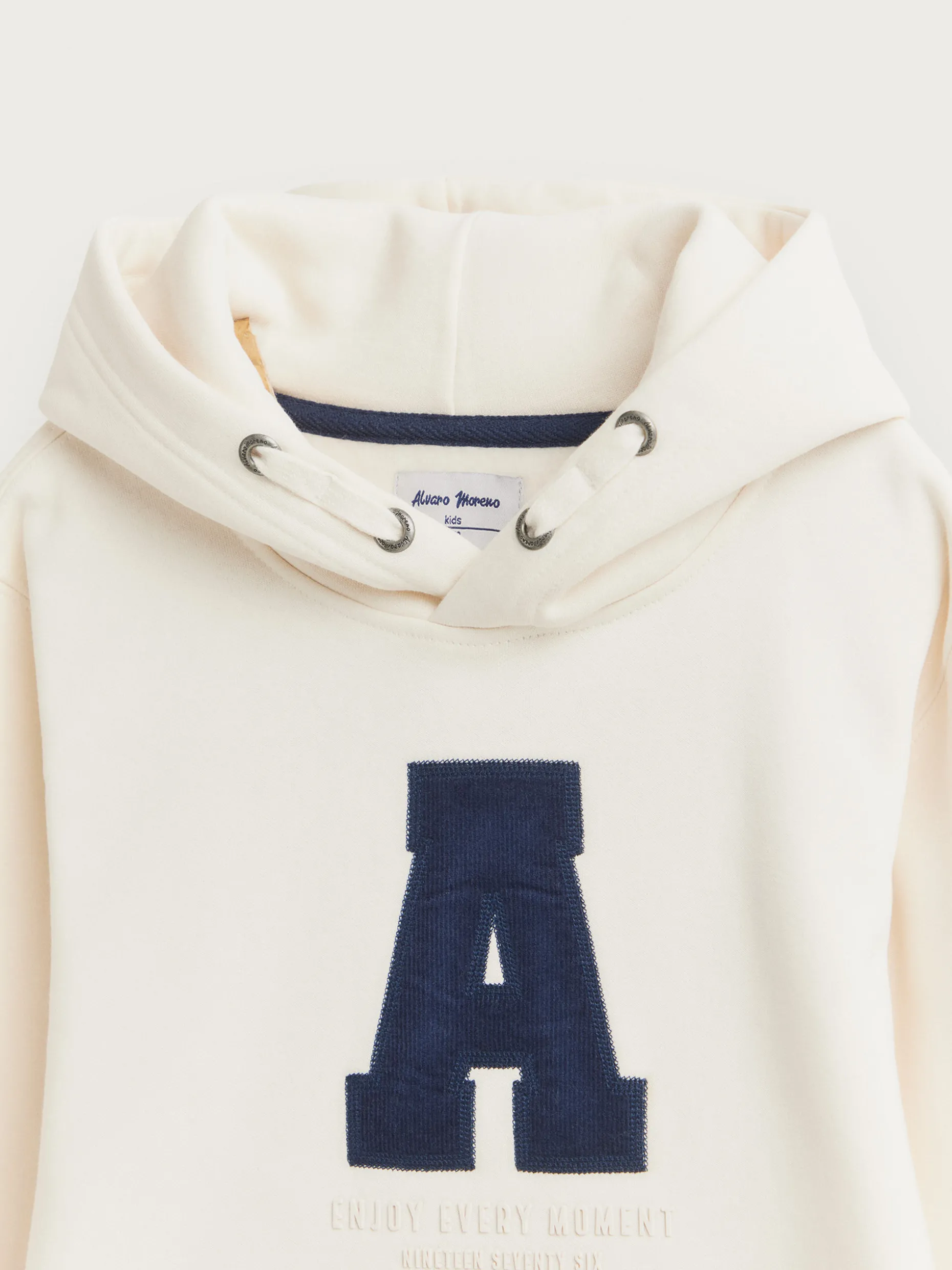 SUDADERA MOMENT KIDS CRUDO