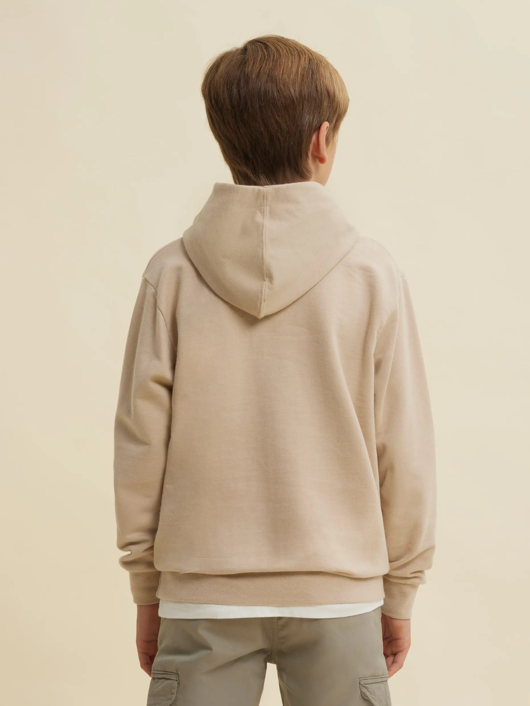 SUDADERA NELSON KIDS CAMEL