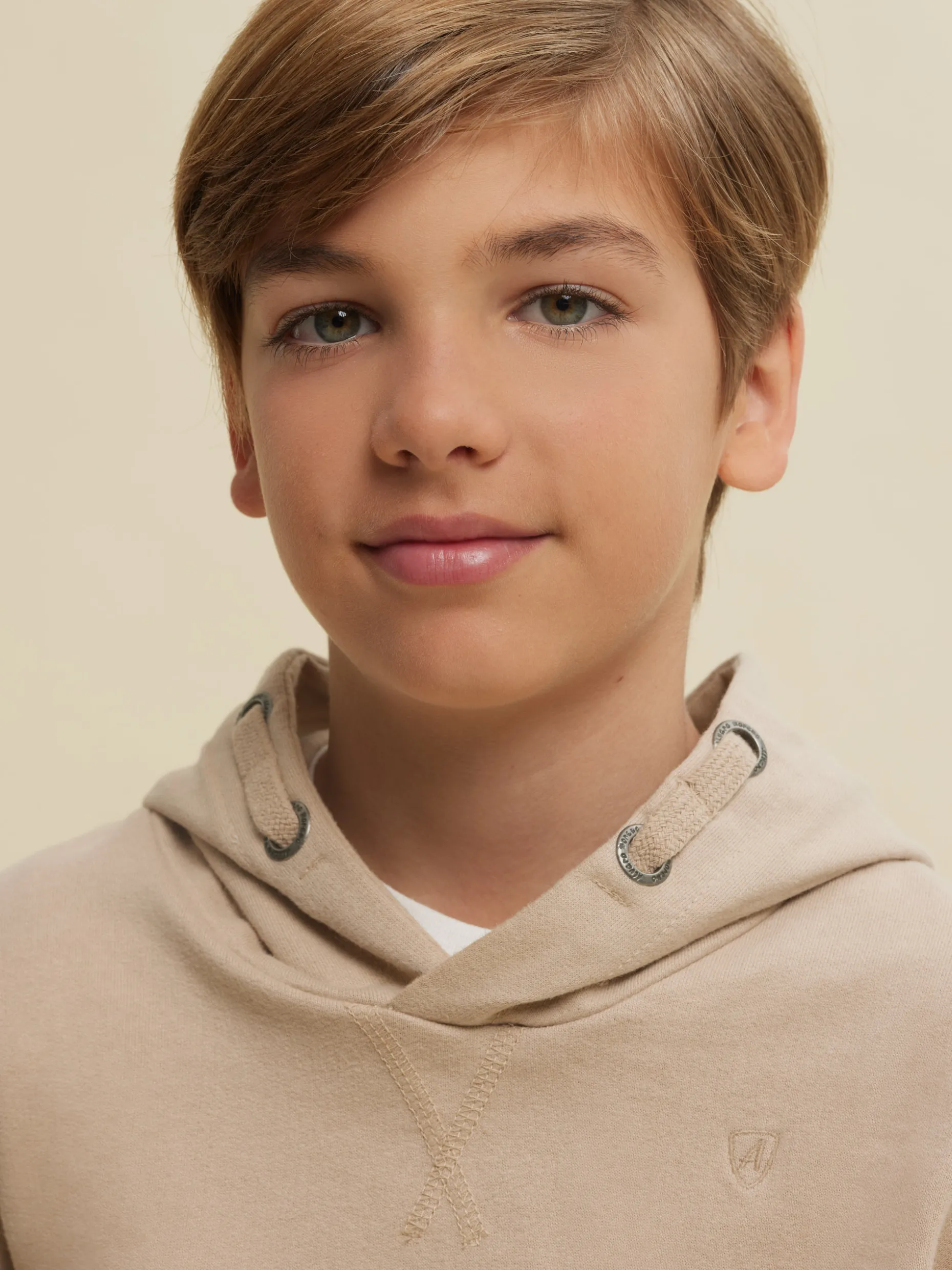 SUDADERA NELSON KIDS CAMEL