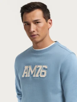 SUDADERA OFFICIAL AZUL