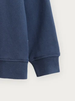 SUDADERA OFFICIAL KIDS AZUL MARINO