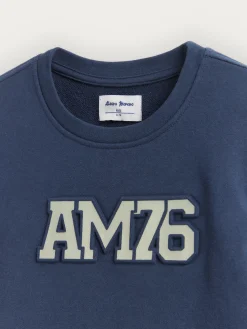 SUDADERA OFFICIAL KIDS AZUL MARINO