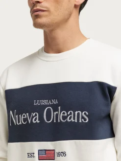 SUDADERA ORLEANS BLANCO