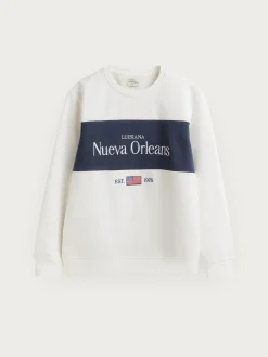 SUDADERA ORLEANS BLANCO