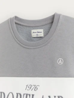 SUDADERA PORTLAND KIDS GRIS