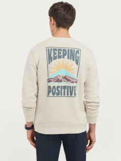 SUDADERA POSITIVE CRUDO