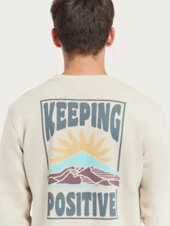 SUDADERA POSITIVE CRUDO