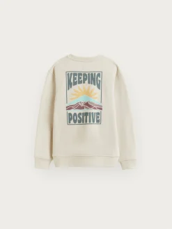 SUDADERA POSITIVE KIDS CRUDO