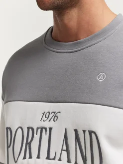 SUDADERA PÒRTLAND GRIS
