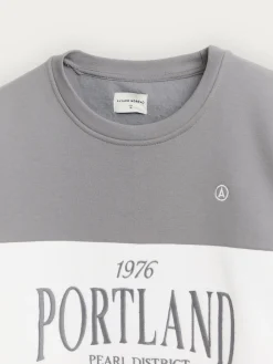 SUDADERA PÒRTLAND GRIS