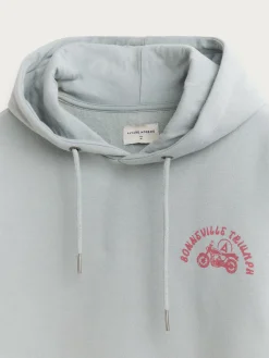 SUDADERA TRIUMPH AZUL