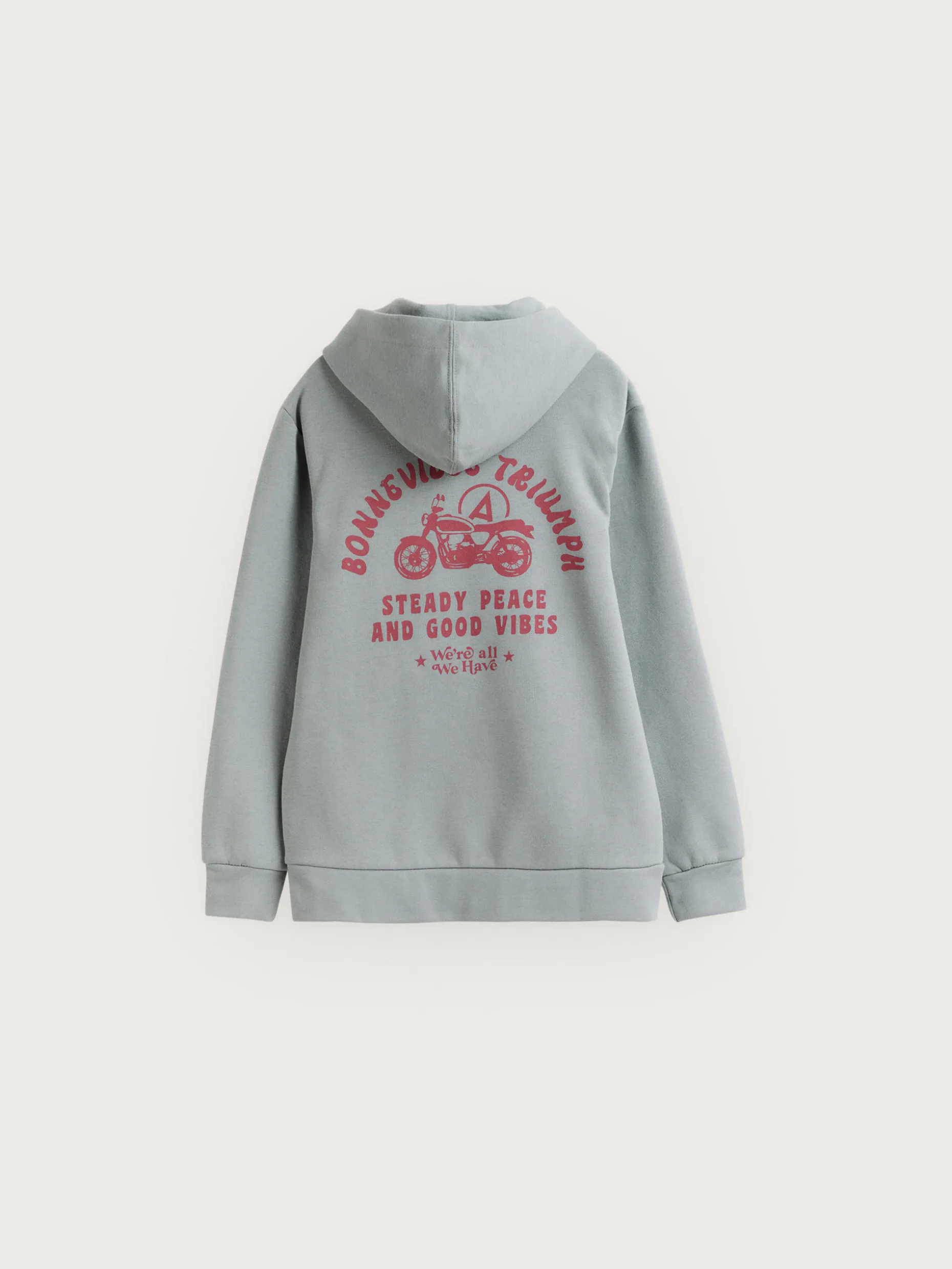 SUDADERA TRIUMPH KIDS AZUL