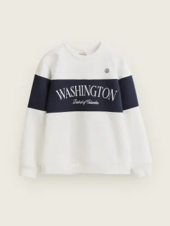 SUDADERA WASHINGTON BLANCO