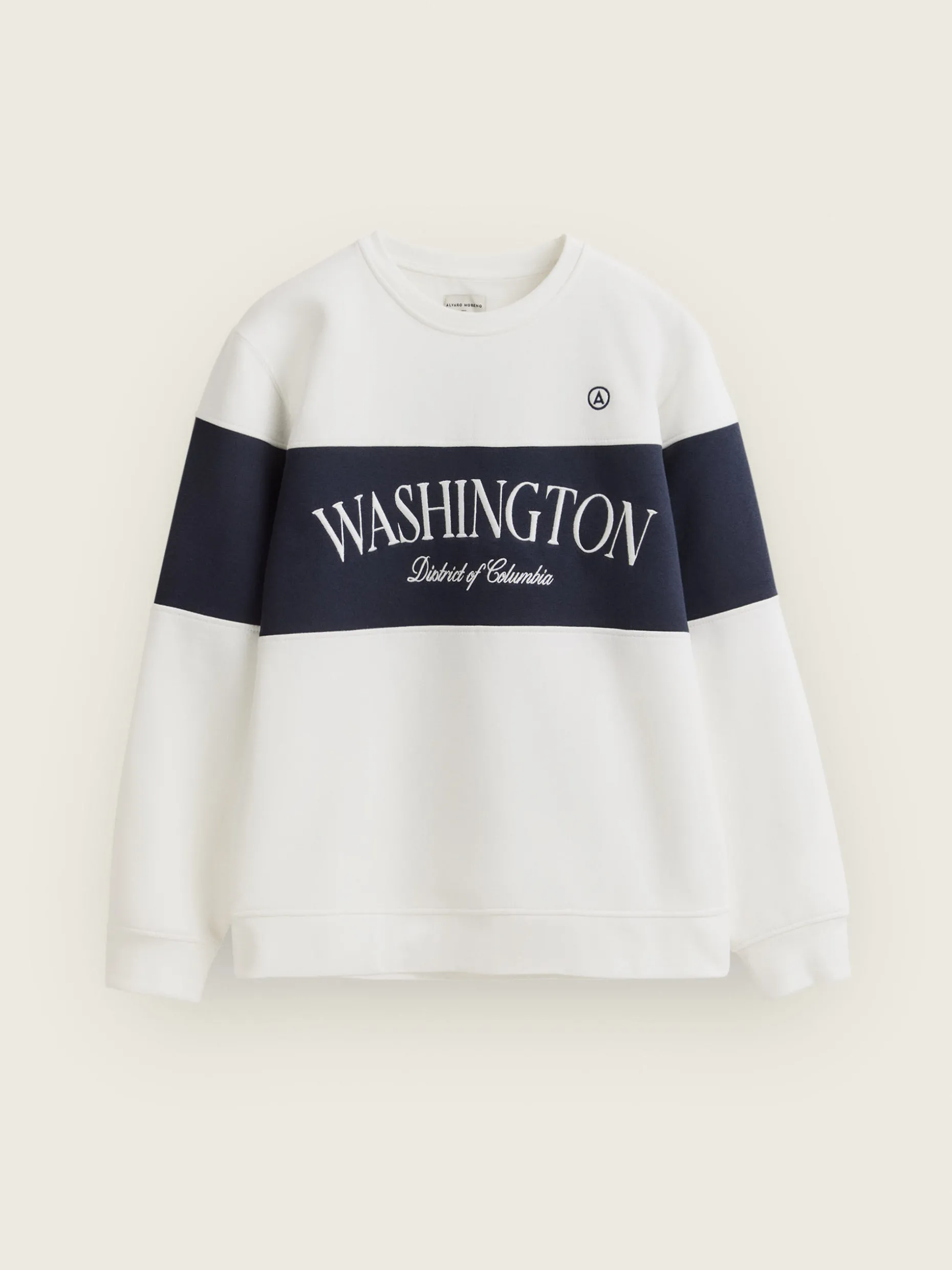 SUDADERA WASHINGTON BLANCO