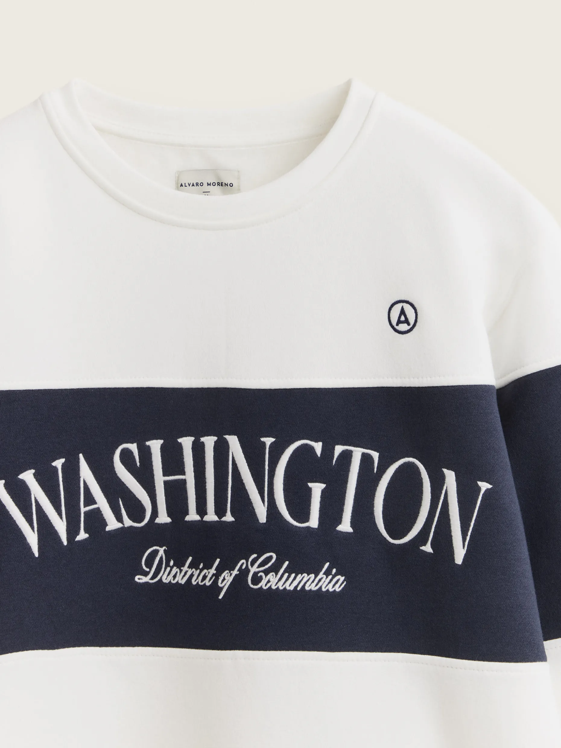 SUDADERA WASHINGTON BLANCO