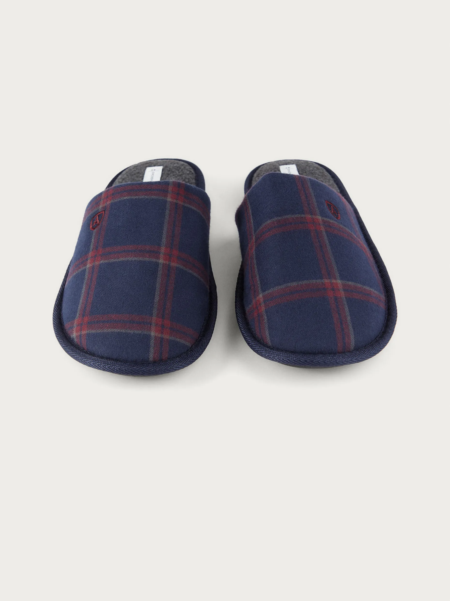 ZAPATILLAS CUADROS AZUL MARINO